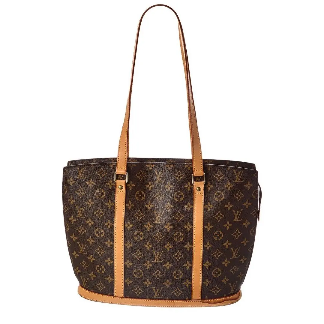 Brown Monogram Coated Canvas Babylone Pre-loved by Louis Vuitton