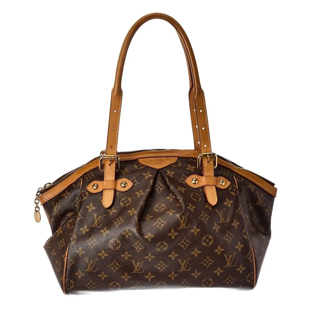 Brown Monogram Coated Canvas Tivoli Gm Pre-loved by Louis Vuitton