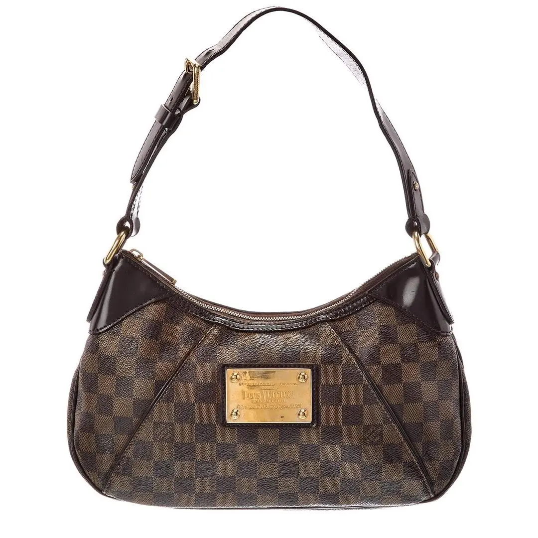 Brown Damier Ebene Thames Pre-loved Women`s by Louis Vuitton