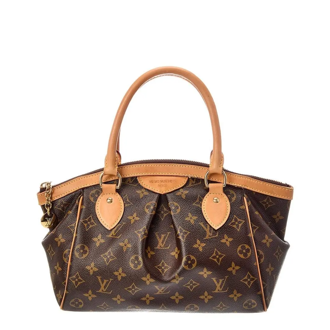 Brown Monogram Coated Canvas Tivoli Pm Pre-loved by Louis Vuitton