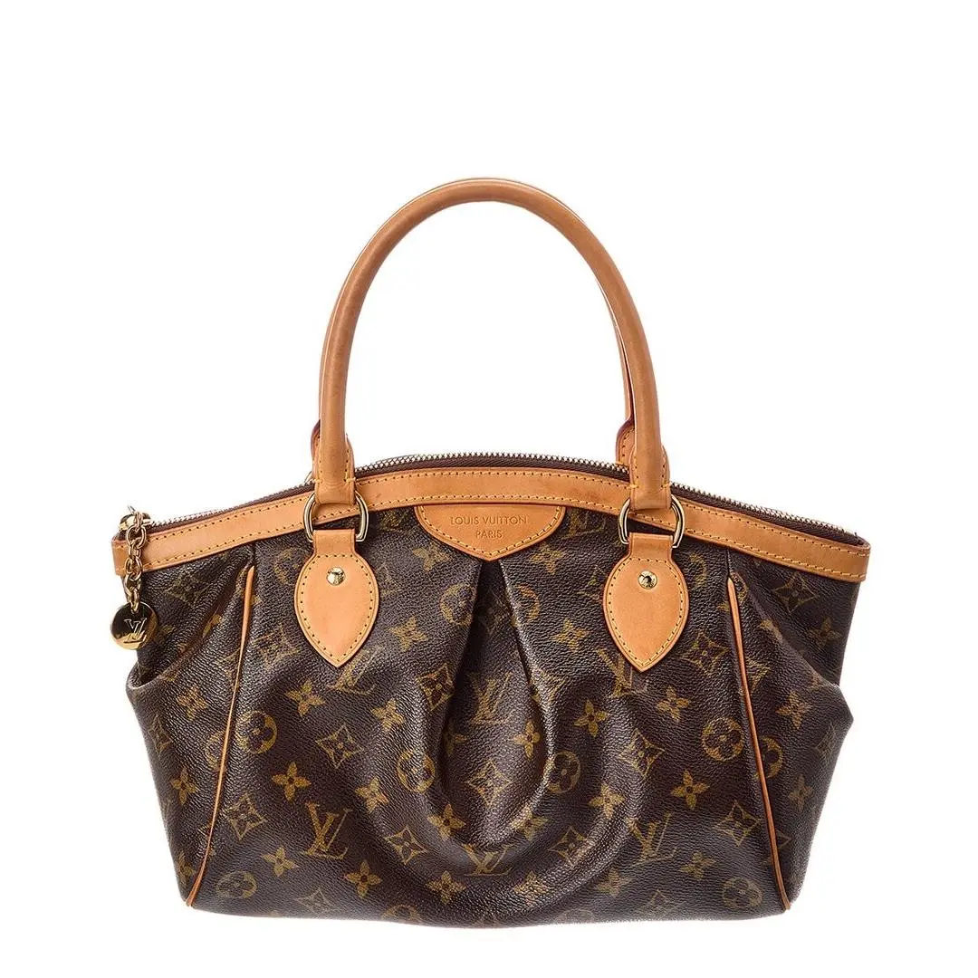 Brown Monogram Coated Canvas Tivoli Pm Pre-loved by Louis Vuitton