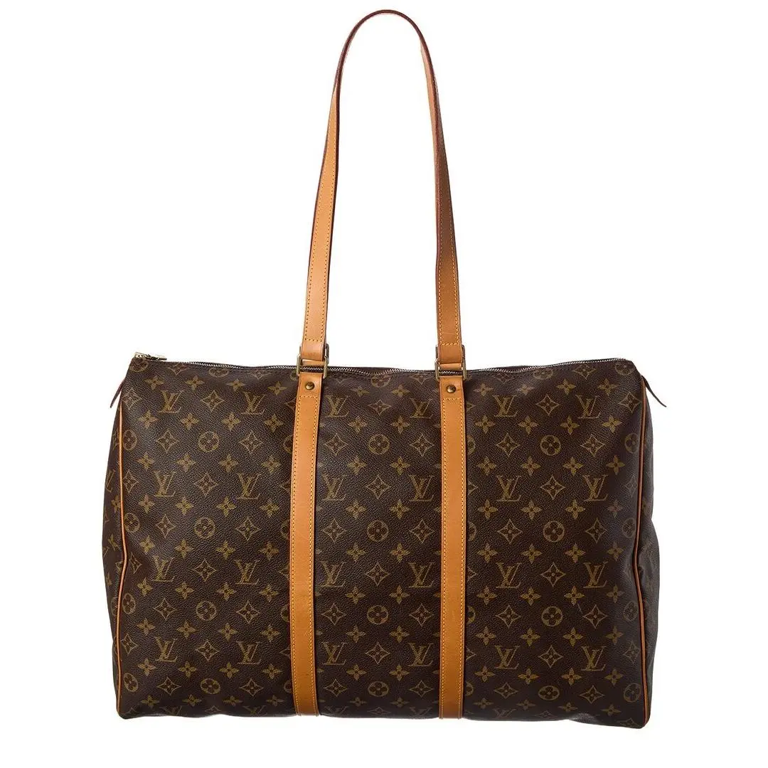 Brown Monogram Coated Canvas Flanerie 50 Pre-loved by Louis Vuitton