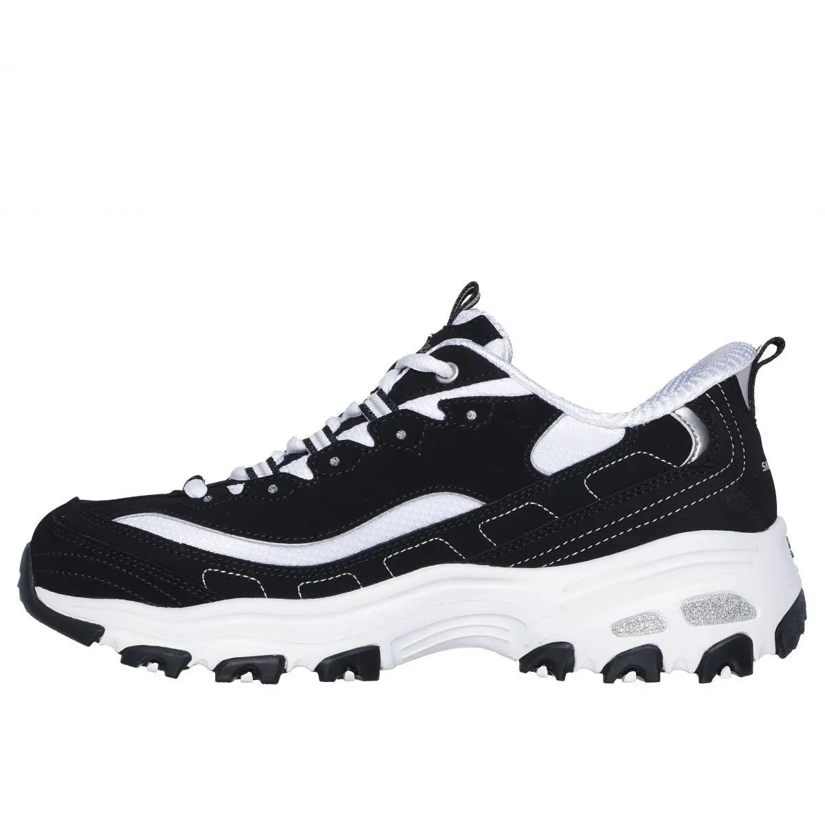 Skechers shoes - BLACK/WHITE 8