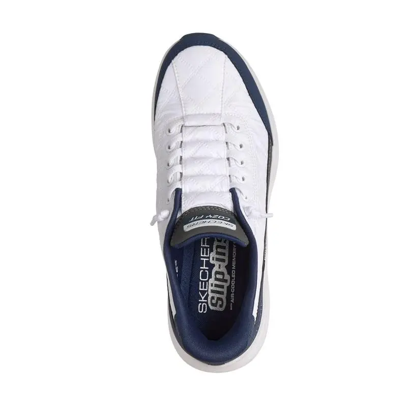 Skechers shoes - WHITE/NAVY 2