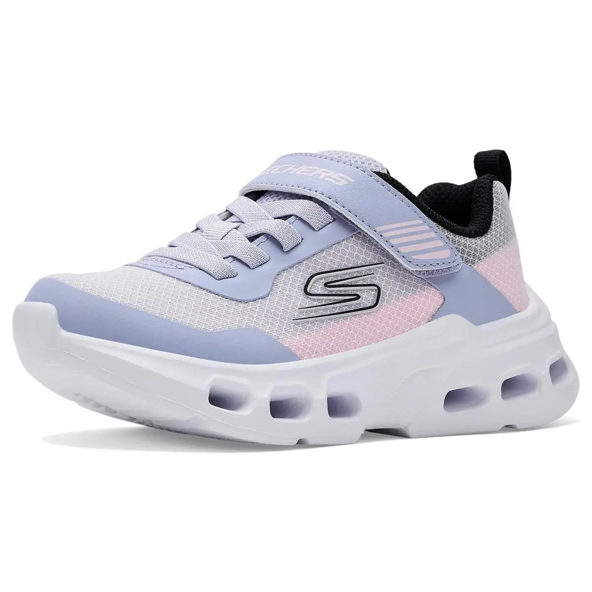 Girl`s Shoes  Kids Glide-step Drift 303682l Little Kid/big Kid Lavendar/Multi by Skechers