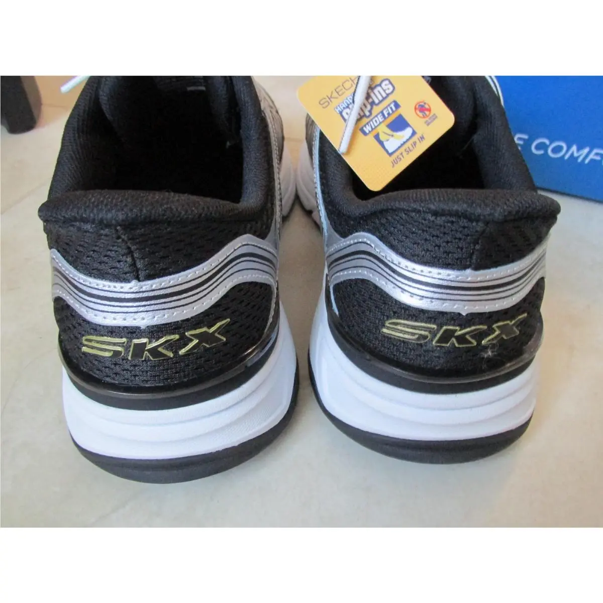 Skechers shoes - Skechers Slip-ins Stamina Sport - Stamina Sport - 233150W - BLACK/SILVER 1