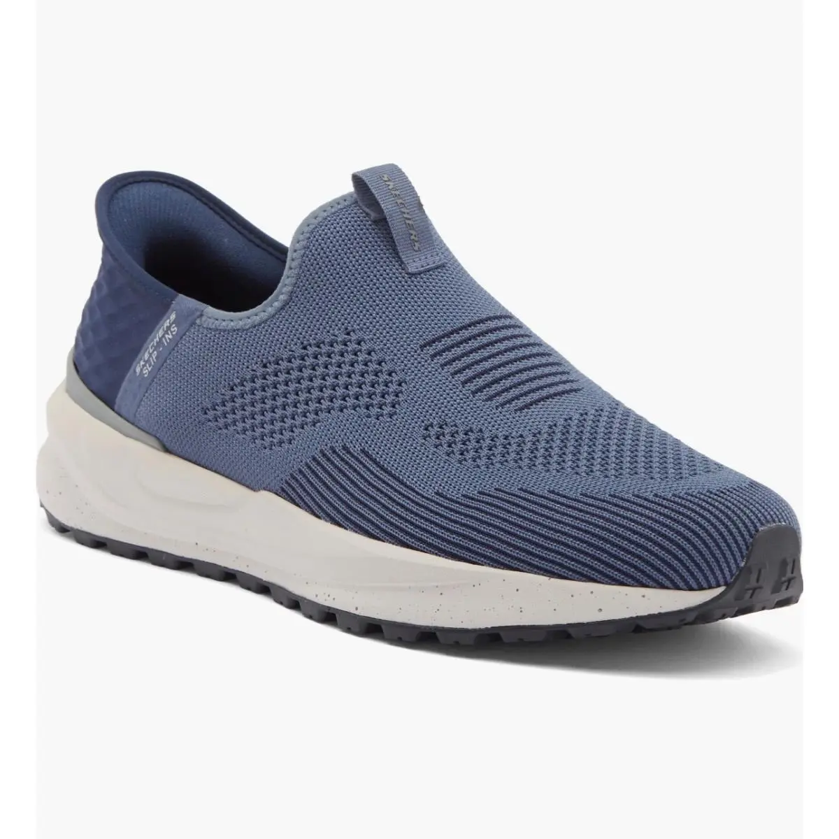 Bogdin Arlett Slip Ins Air Cooled Blue Men`s Shoes Size US 12 by Skechers