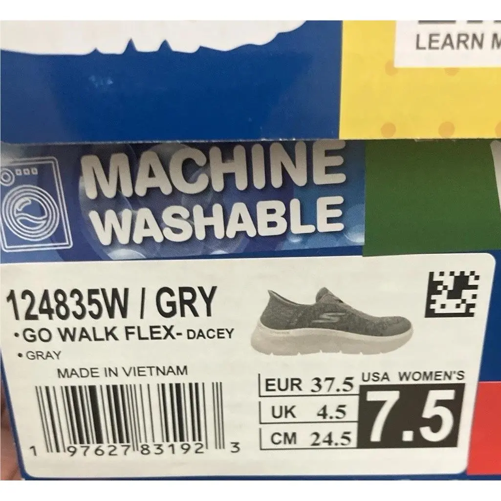 Skechers shoes - Skechers Go Walk Flex Hands Free Slip-Ins-Grand Entry - Gray 16