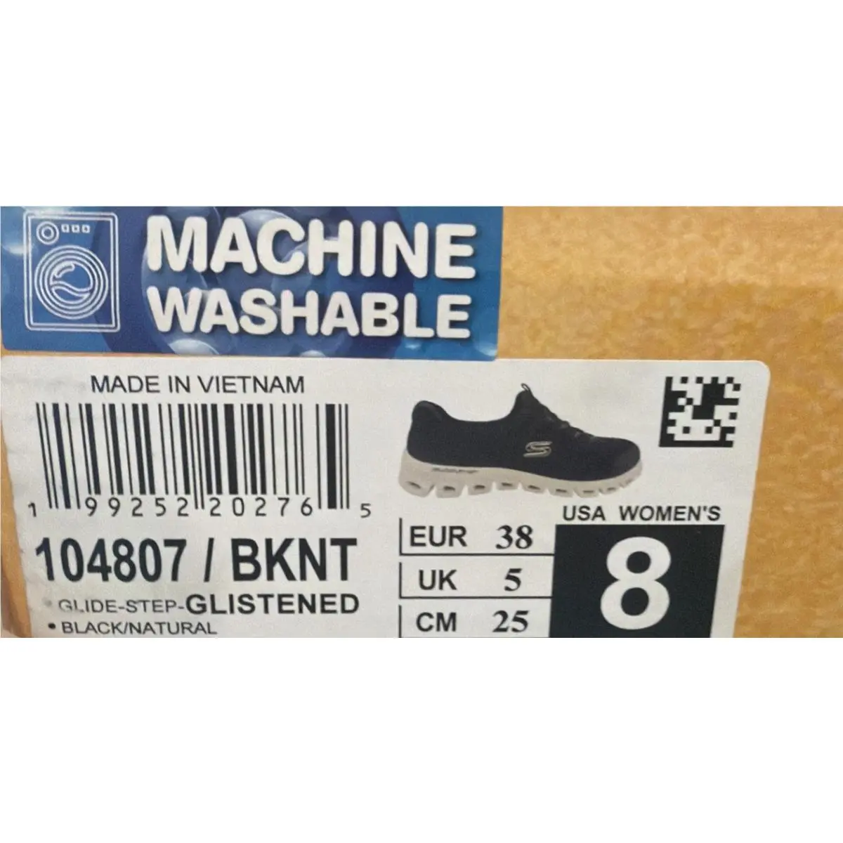 Skechers shoes - Glide-Step - Black/Natural (UPC: 0199252202765) 2