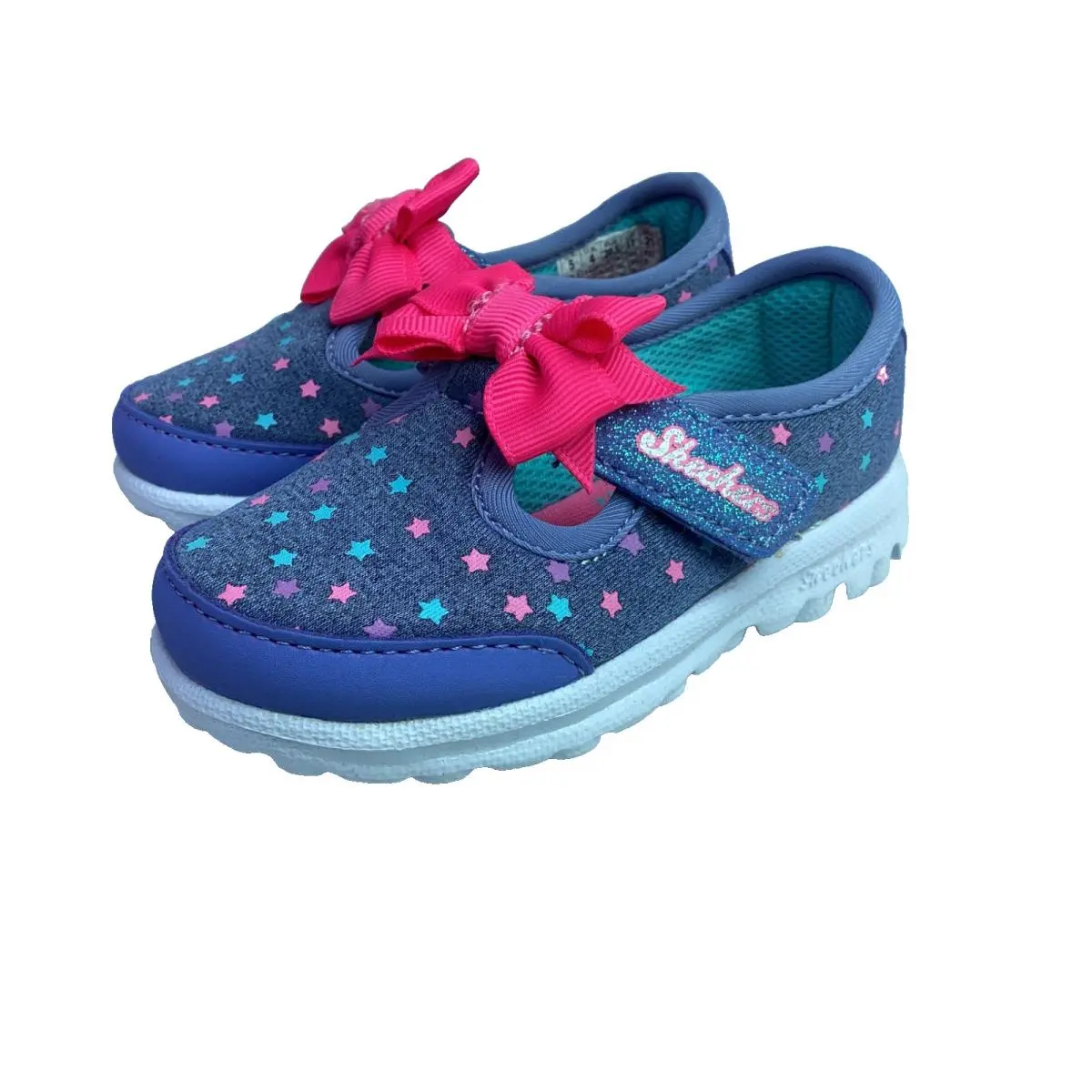 Go Walk Starry Style Girl`s Size 5 US by Skechers
