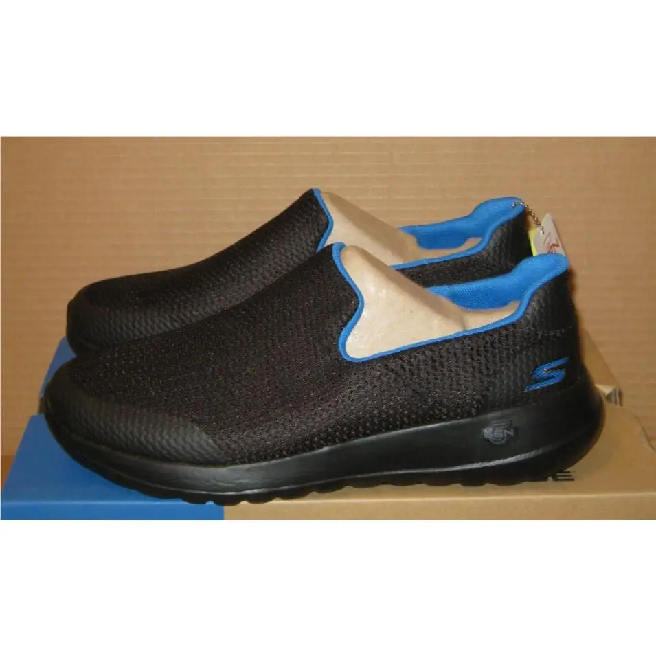 Skechers shoes - Skechers Performance Go Walk Max - 54637 - Black/Blue (UPC: 193113218865) 3