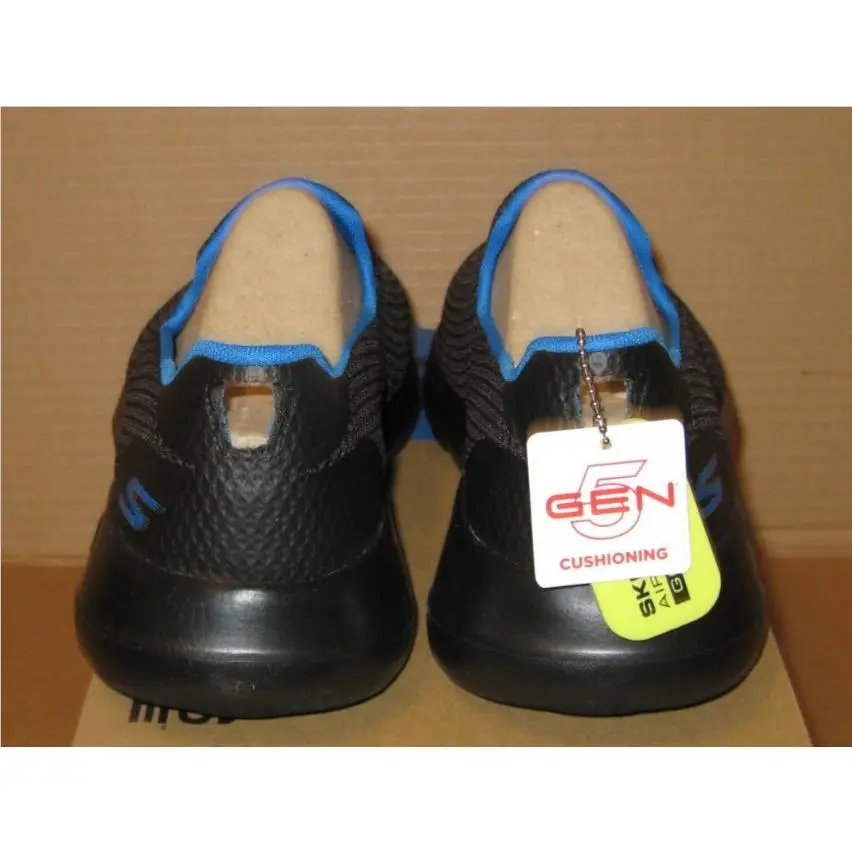 Skechers shoes - Skechers Performance Go Walk Max - 54637 - Black/Blue (UPC: 193113218865) 6