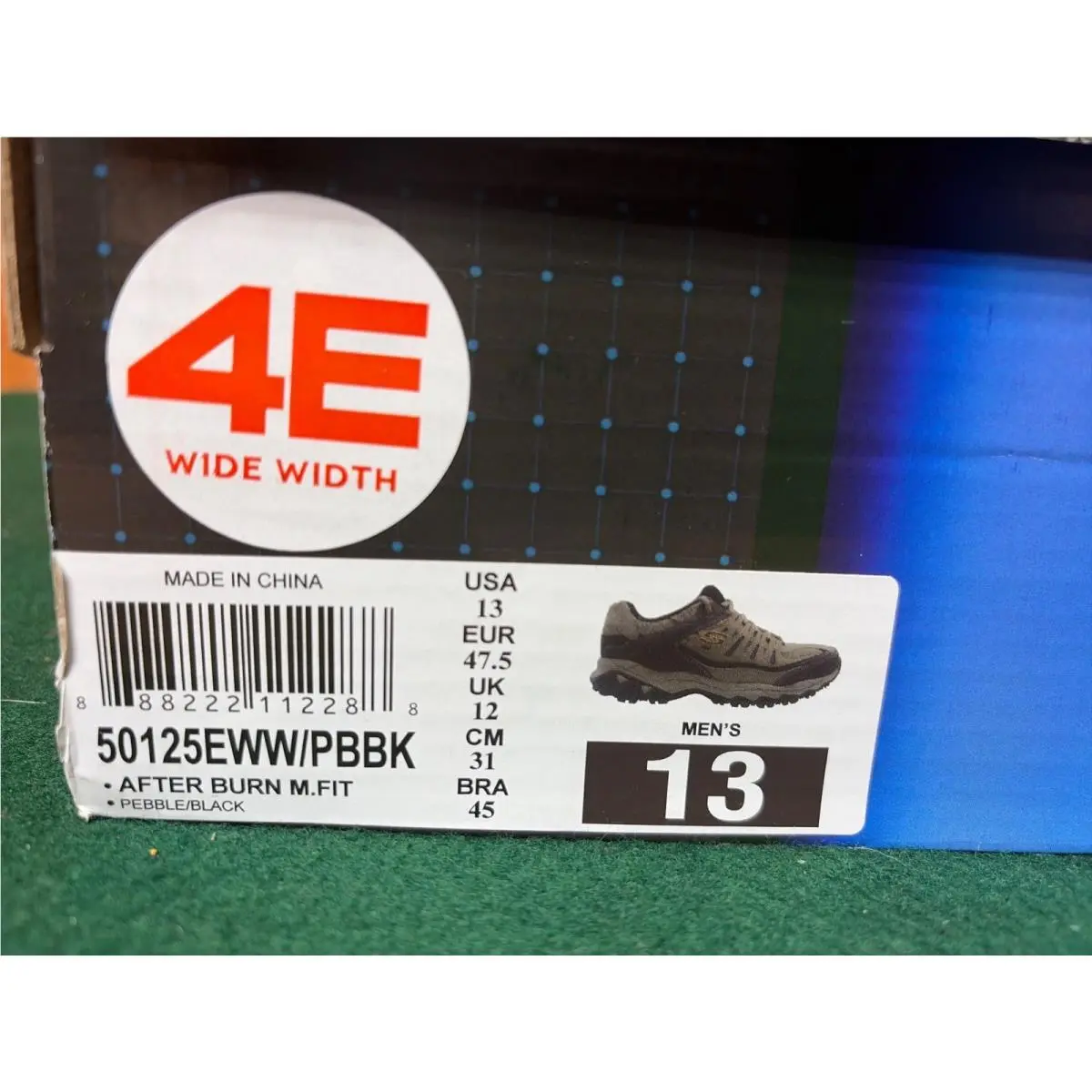 Skechers shoes - After Burn M.Fit - After Burn - Black 4