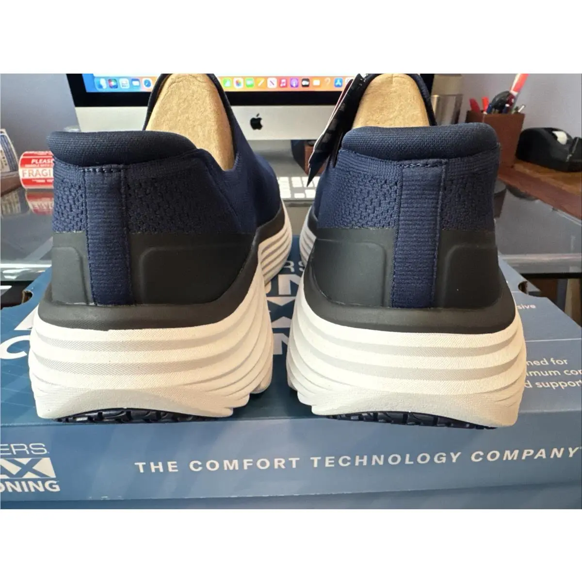 Skechers shoes - Max Cushioning Endeavour-Sarasota - Max Cushioning - 220839WW-NVY - Blue (UPC: 198739768633) 8