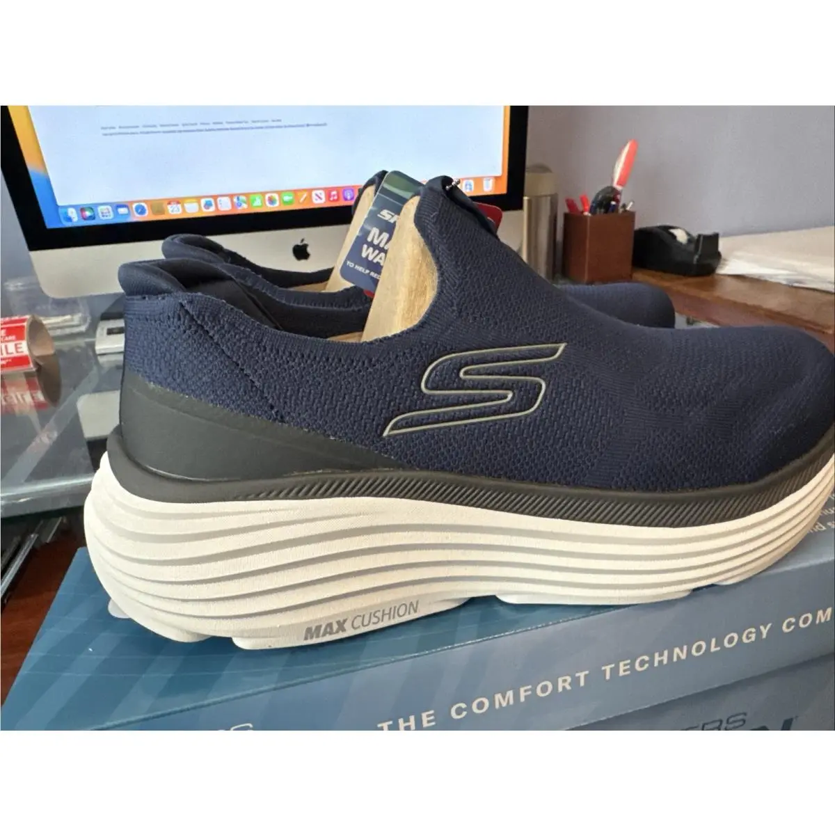 Skechers shoes - Max Cushioning Endeavour-Sarasota - Max Cushioning - 220839WW-NVY - Blue (UPC: 198739768633) 1