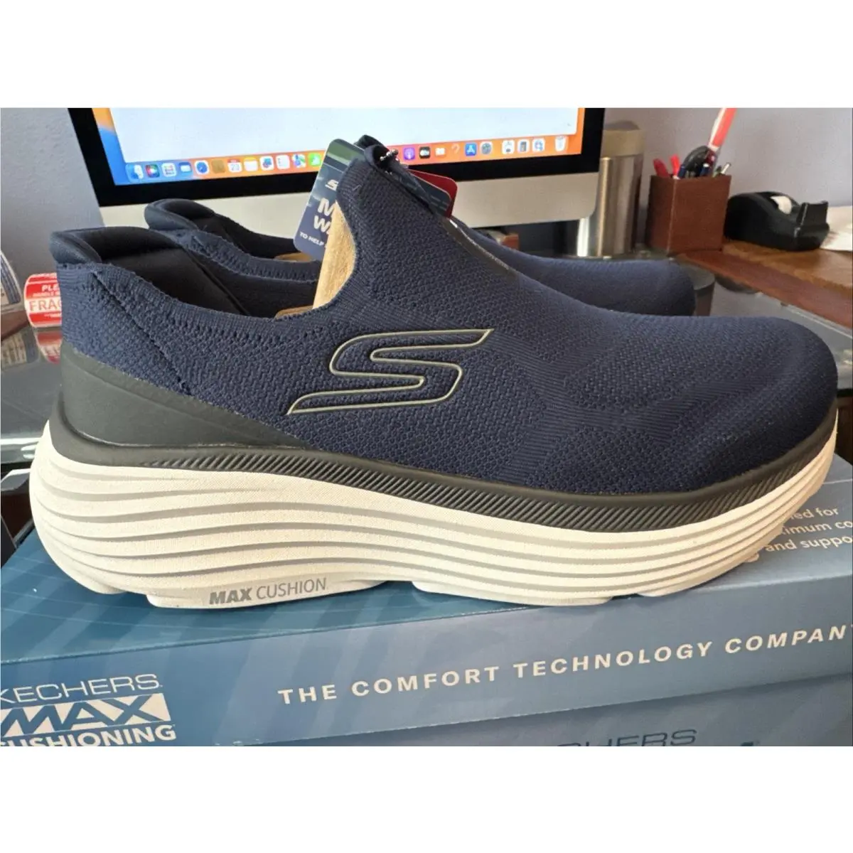 Skechers shoes - Max Cushioning Endeavour-Sarasota - Max Cushioning - 220839WW-NVY - Blue (UPC: 198739768633) 4