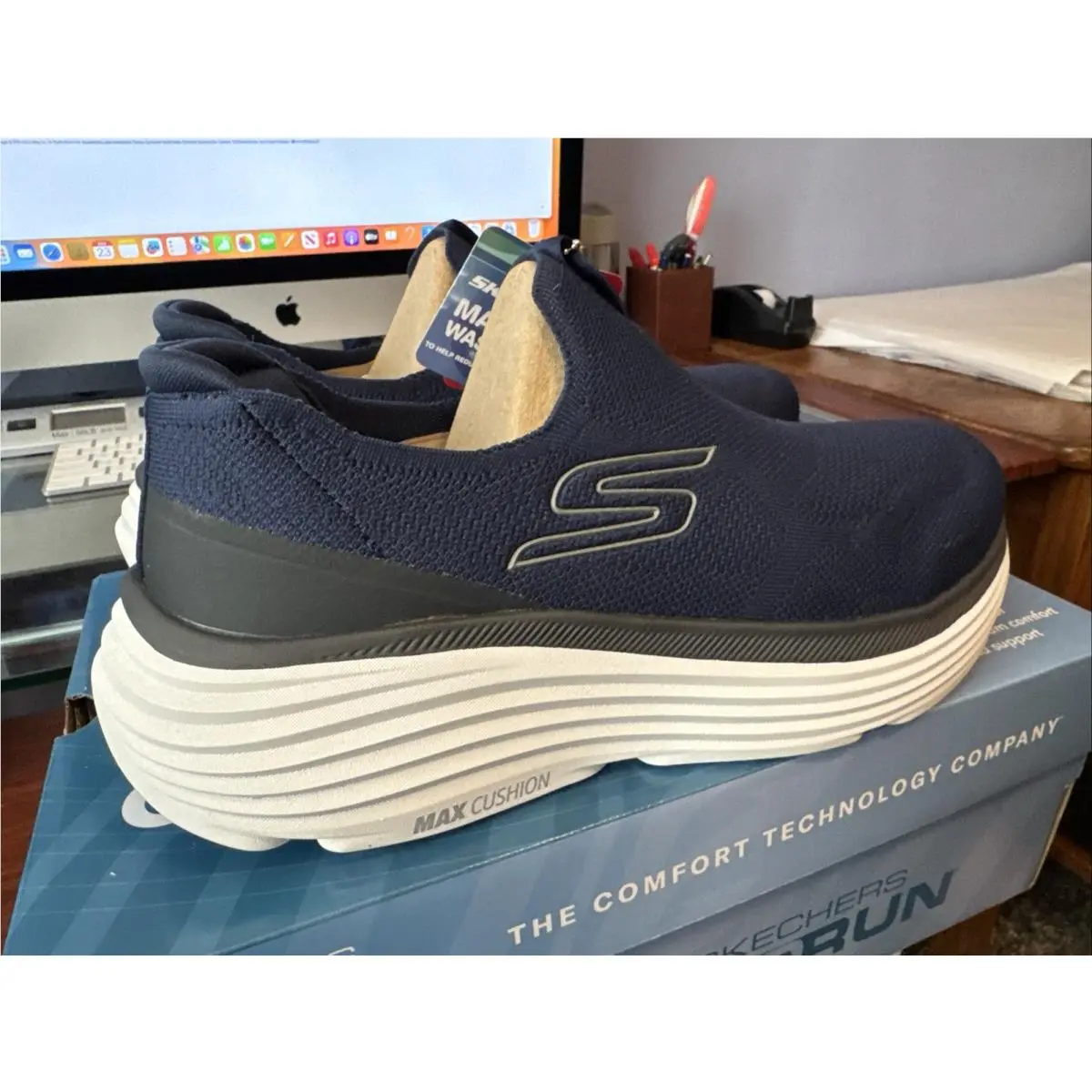Skechers shoes - Max Cushioning Endeavour-Sarasota - Max Cushioning - 220839WW-NVY - Blue (UPC: 198739768633) 5