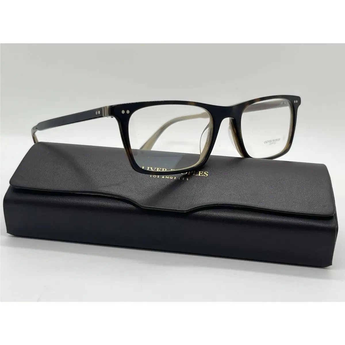 OV5385U 1666 Teril Havana Horn Eyeglasses 53-19 145 by Oliver Peoples