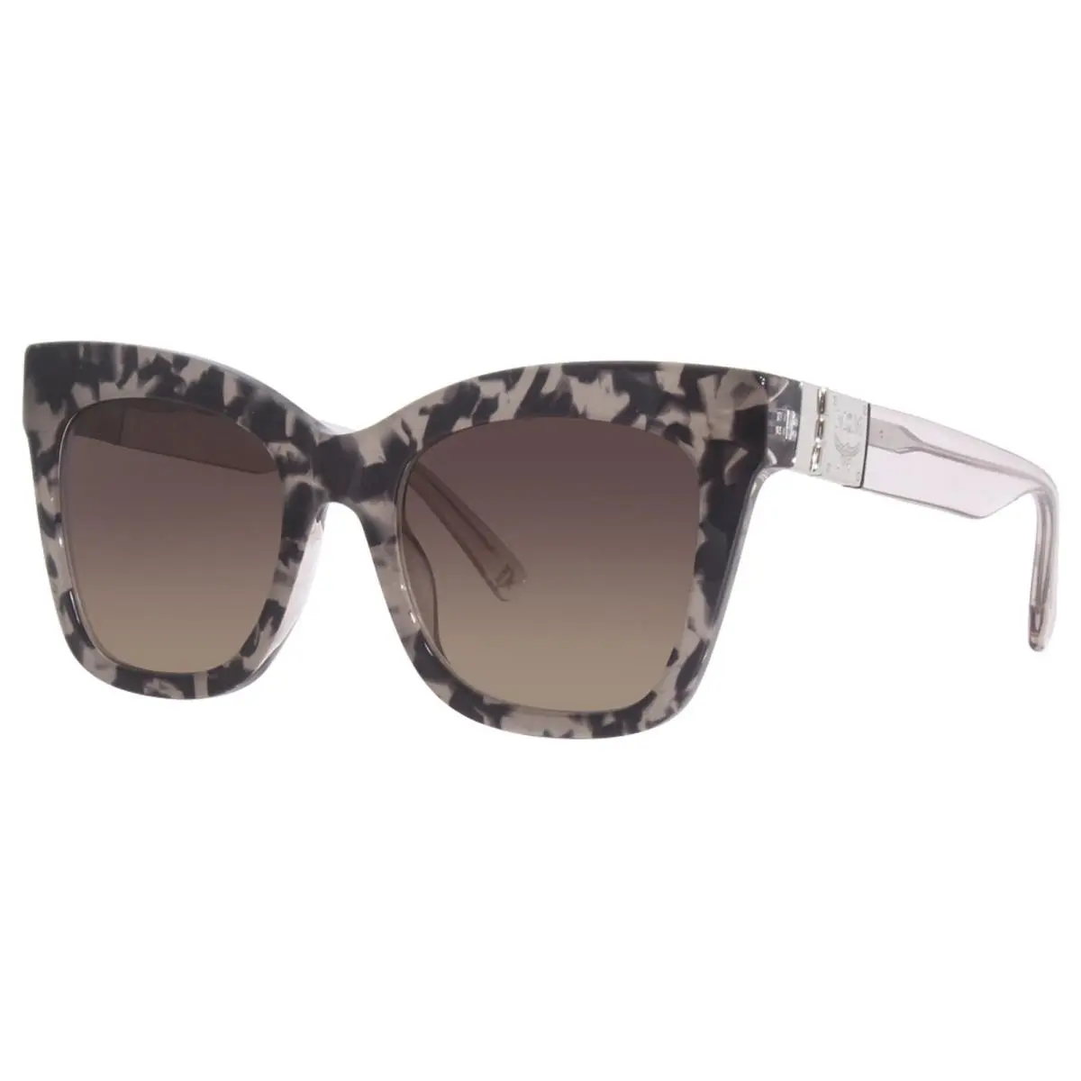 Mcm 686SE 061 Sunglasses Women`s Havana/transparent Grey/brown Gradient 54mm by MCM