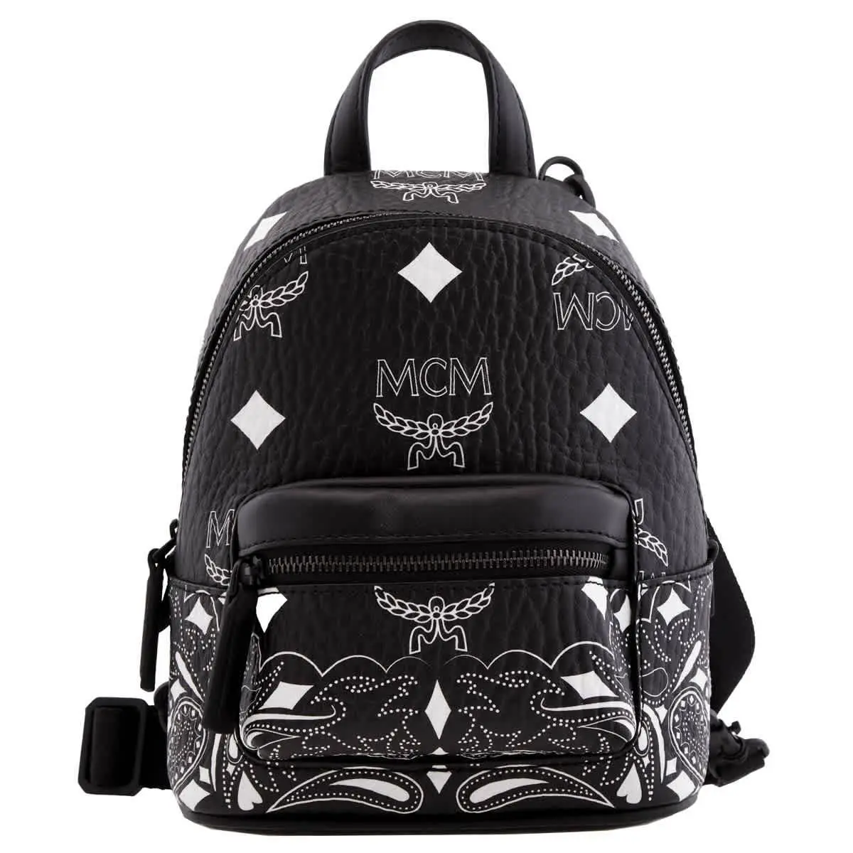 Mcm Stark Bandana VI Mini Backpack MMKDAVE05BK001