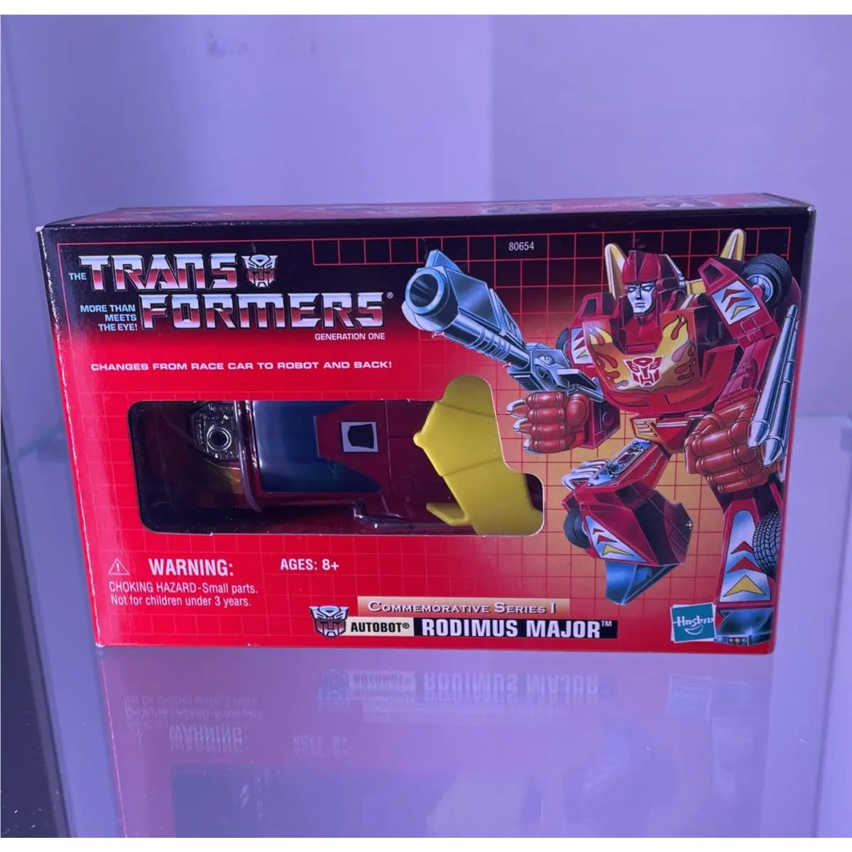 Transformers G1 Rodimus Major Commemorative Series 1 Reissue Hot Rod Prime