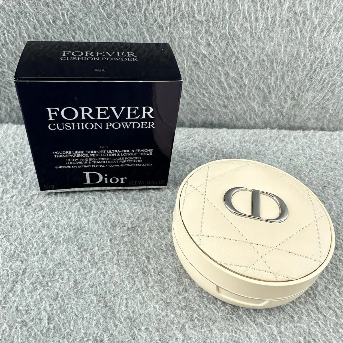 Dior Forever Cushion Loose Powder Fair 10g / .35 Oz Full Size