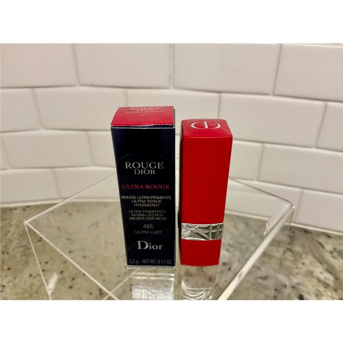 Dior Rouge Dior 485 Ultra Lust Ultra Rouge Couture Color Lipstick