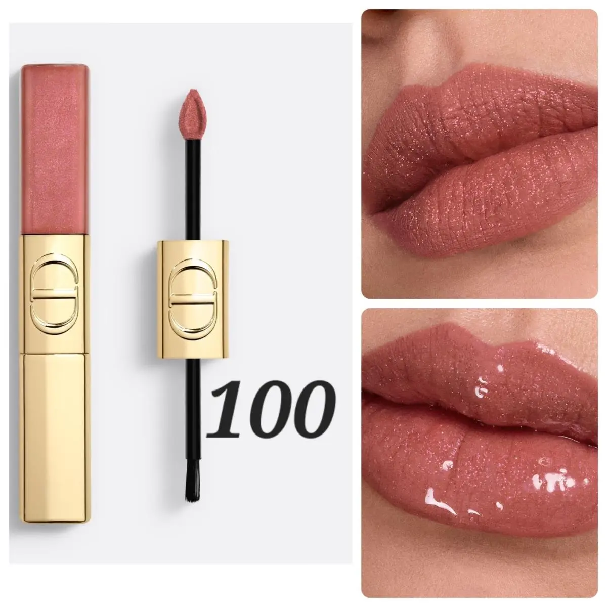 Dior Rouge Dior Sequin Liquid Duo 100 Spectacular 2025 Limited Edition