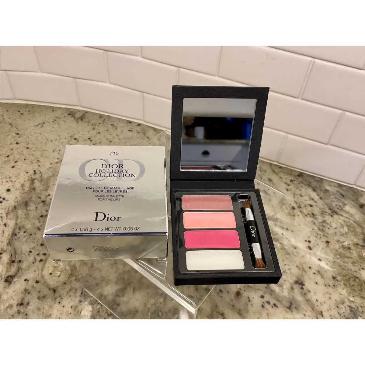 Dior Holiday Collection 715 Lip Palette Cold Harmony