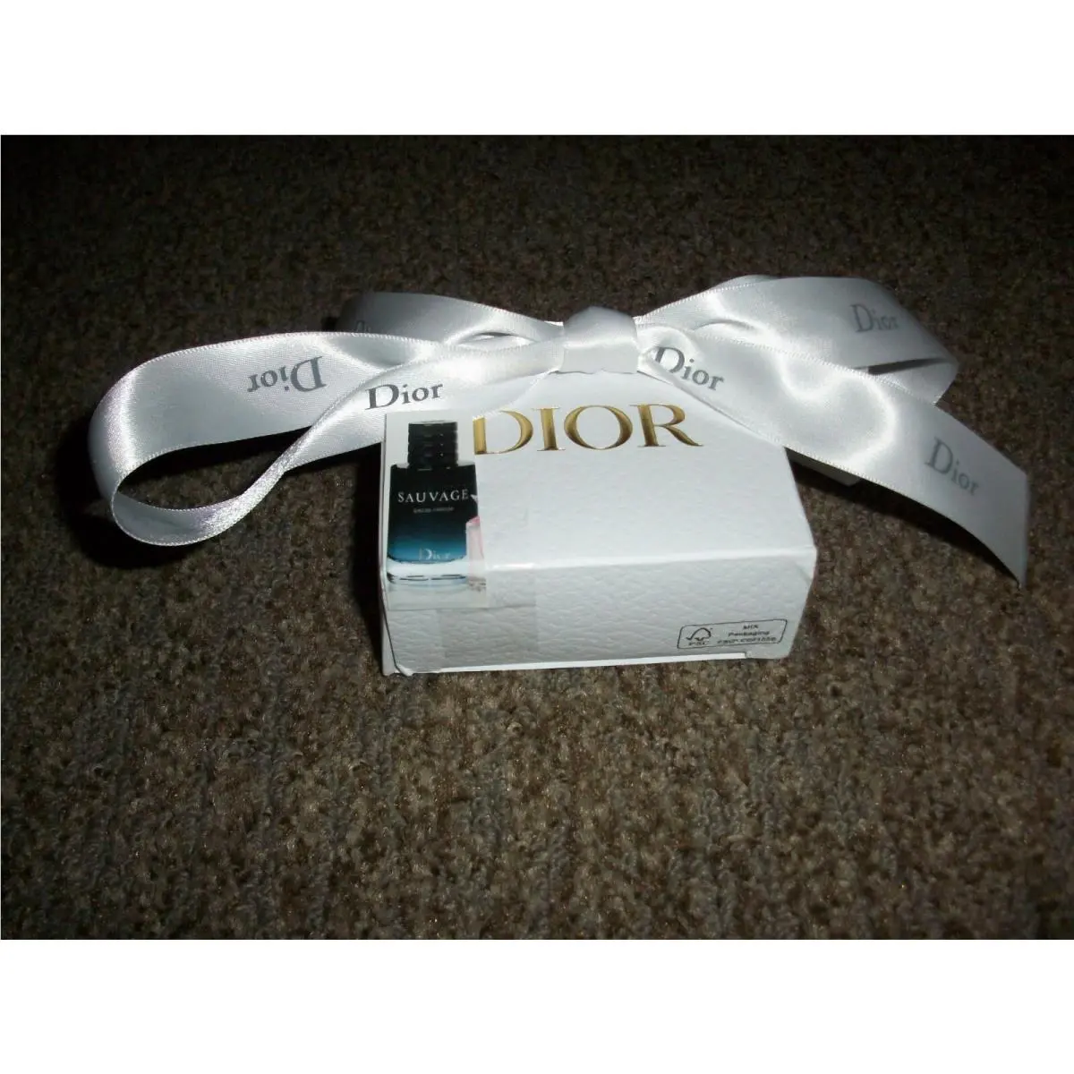 Sephora Mini Travel Dior Sauvage 10ml/0.34fl oz with Gift Box