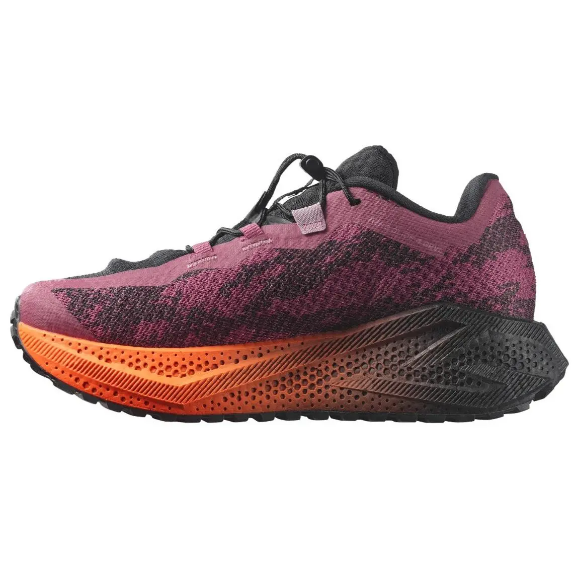 Salomon shoes - Salomon Aero Glide 4 GRVL - L45407200 - Nocturne / Black / Dusky Orchid 8
