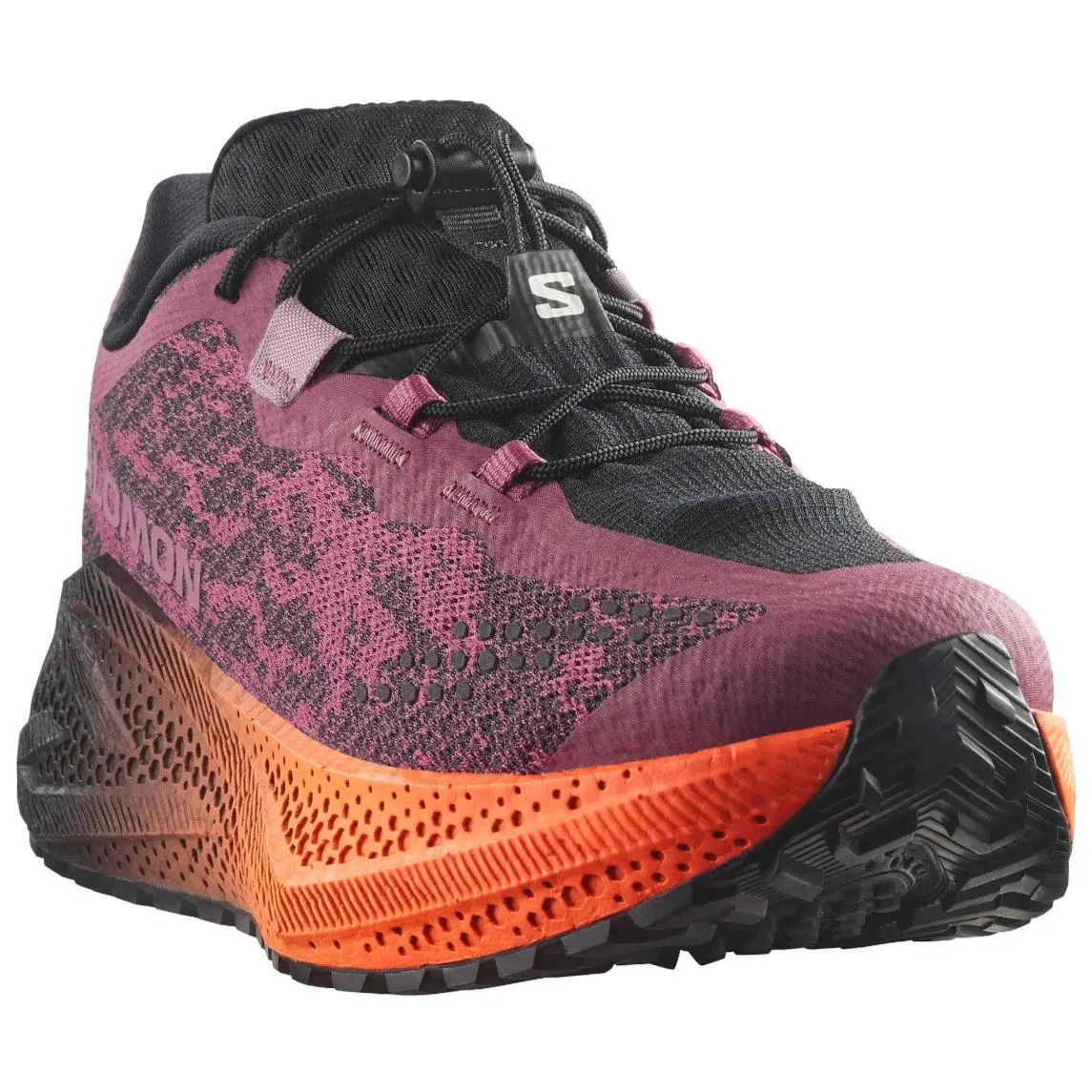 Salomon shoes - Salomon Aero Glide 4 GRVL - L45407200 - Nocturne / Black / Dusky Orchid 10
