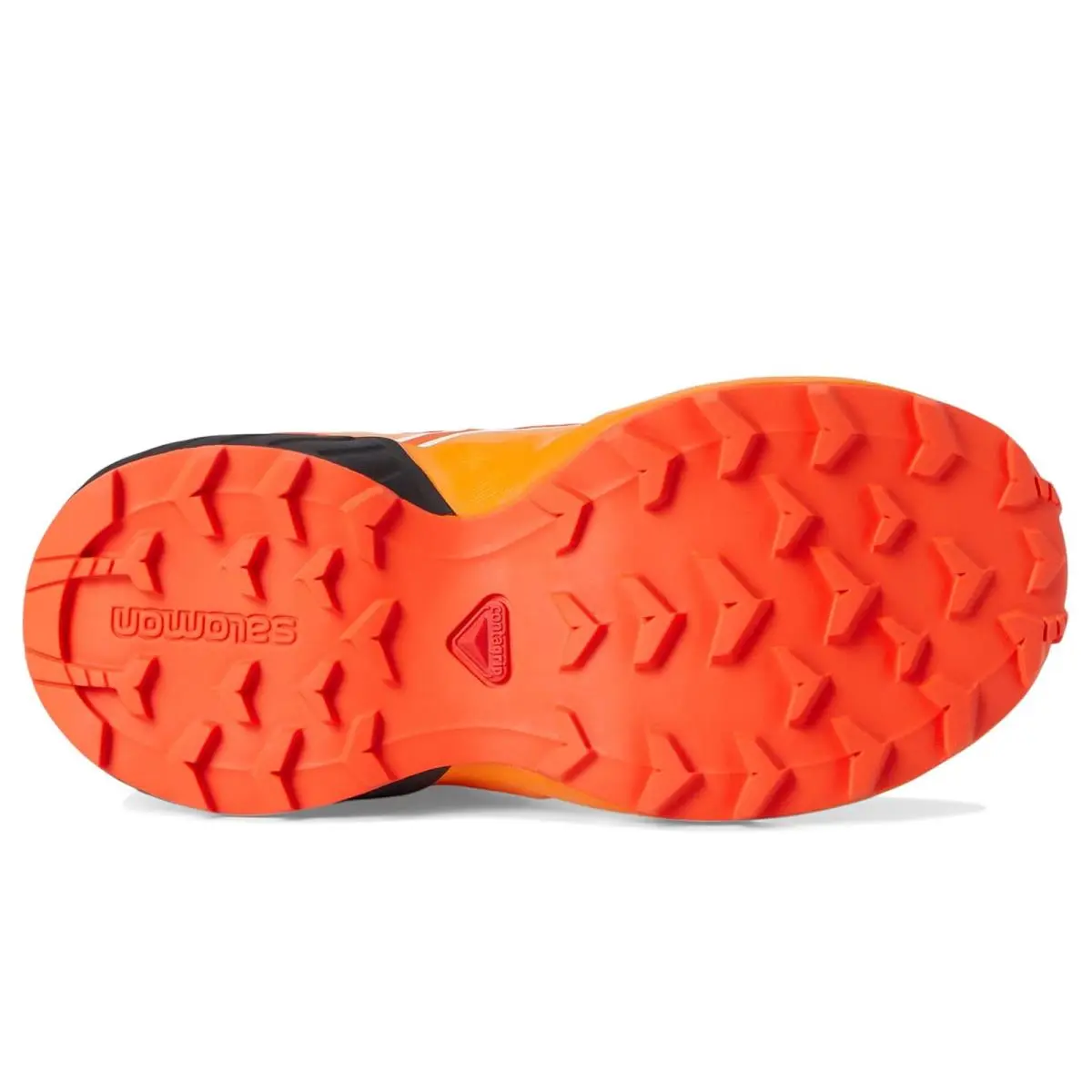 Salomon shoes - Black/Cherry Tomato/Turmeric 8