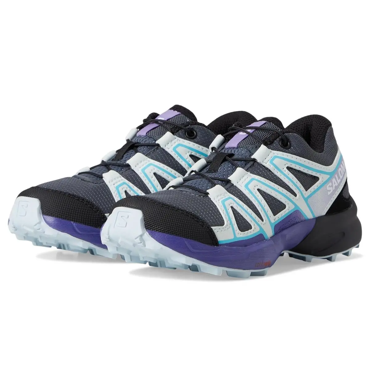 Salomon shoes - Black/Cherry Tomato/Turmeric 19