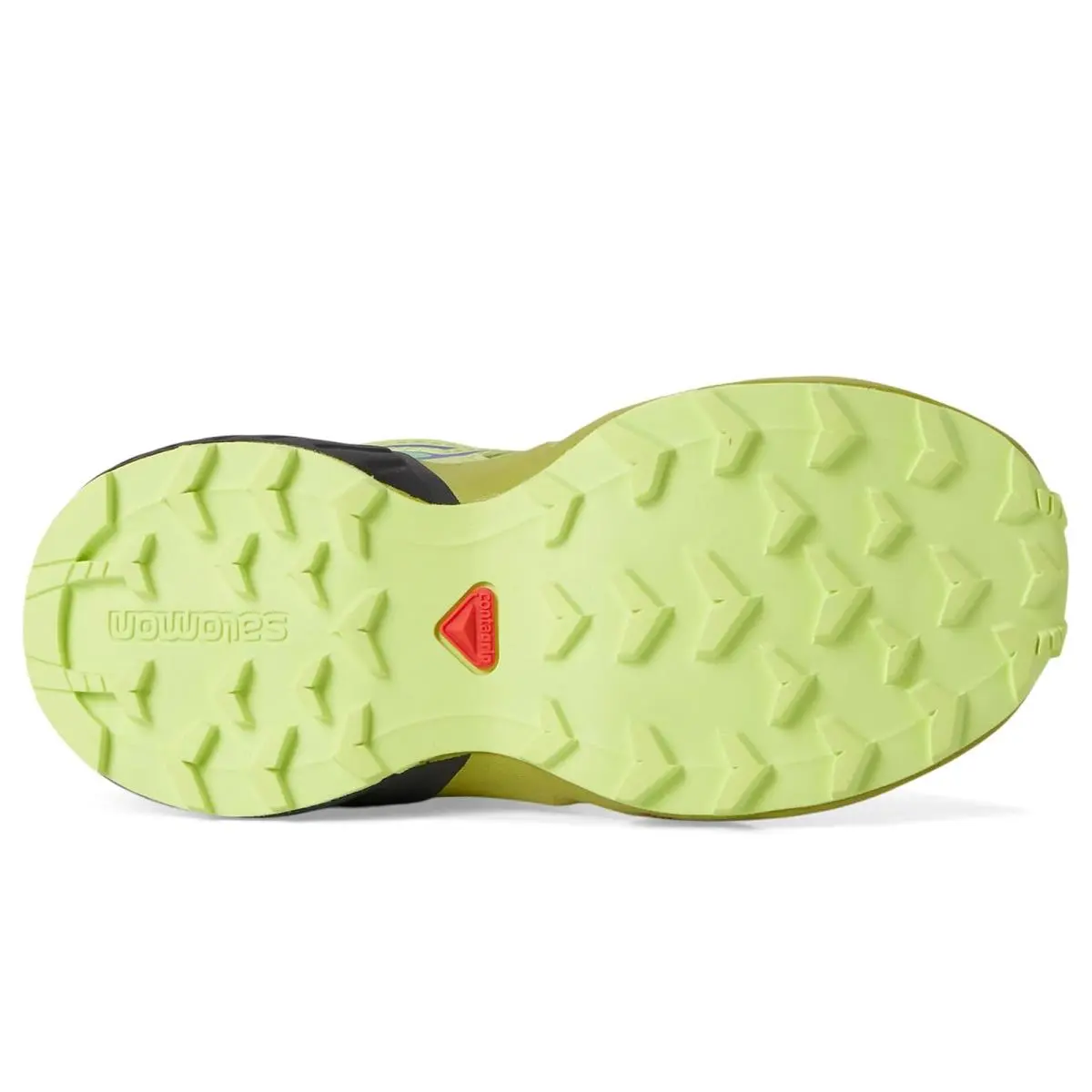 Salomon shoes - Black/Cherry Tomato/Turmeric 28