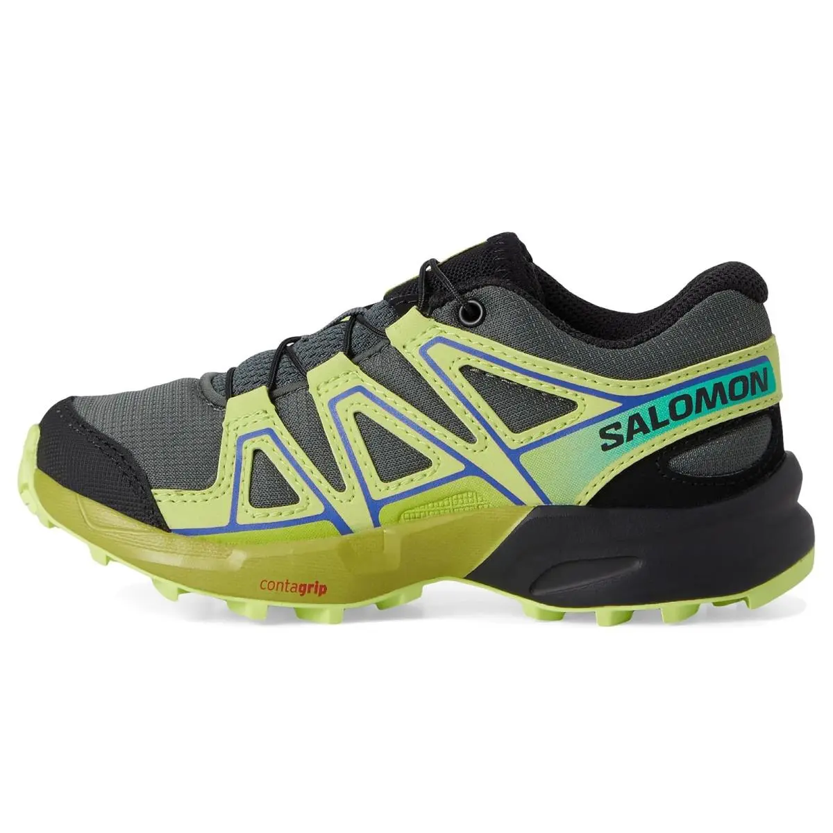 Salomon shoes - Black/Cherry Tomato/Turmeric 29