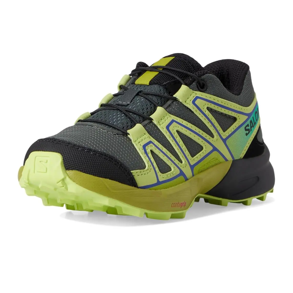 Salomon shoes - Black/Cherry Tomato/Turmeric 32