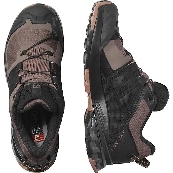 Salomon D6872 Women s Cedar Wood XA Wild W Hiking Shoes Size US 12 EU 45.5