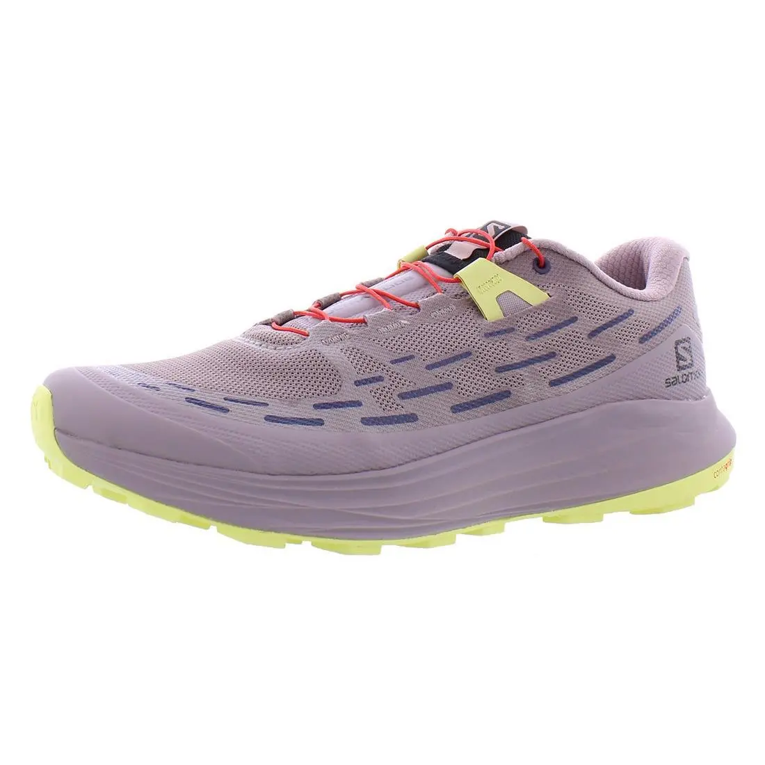 Salomon shoes - Quail/Yellow Iris/Fiery Red, Main: Purple (UPC: 195751089197) 0