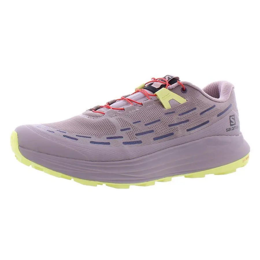 Salomon shoes - Quail/Yellow Iris/Fiery Red, Main: Purple (UPC: 195751089197) 3