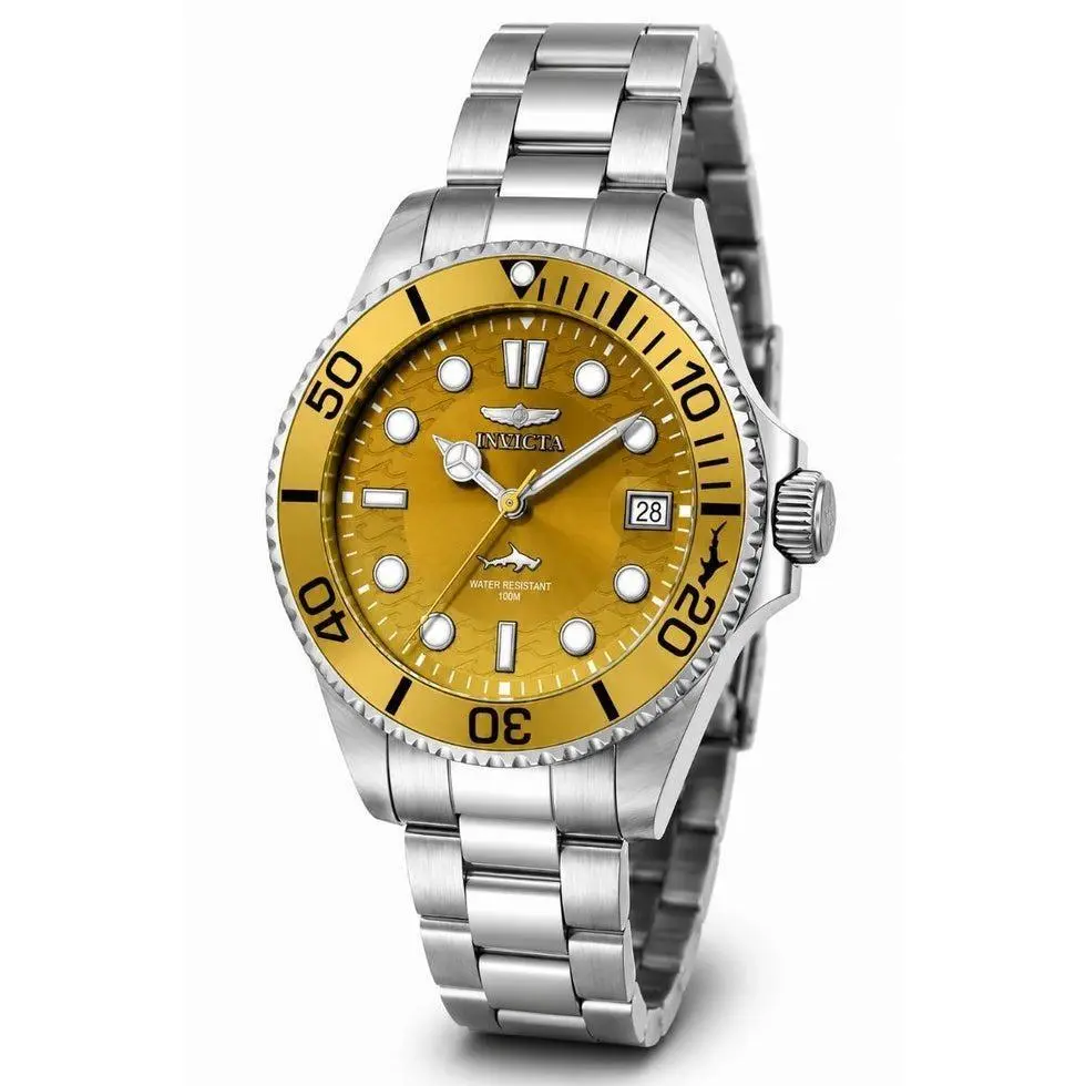 Pro Diver Women`s Watch- 34mm Steel Gardient gold by Invicta