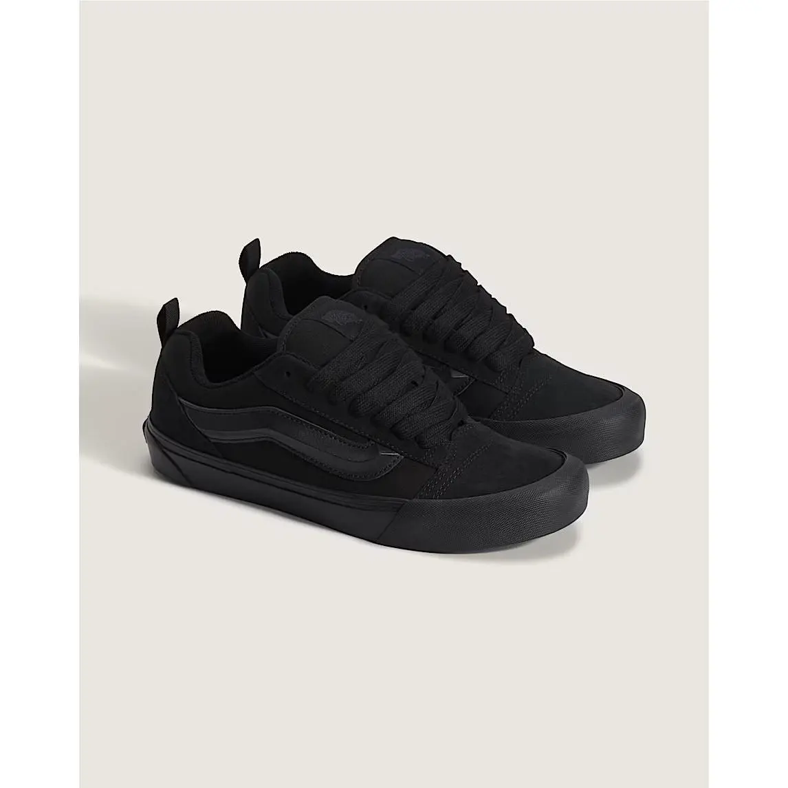 Knu Skool Triple Black Men Size 12 Skate Shoes Sneakers VN000EE6GDY by Vans