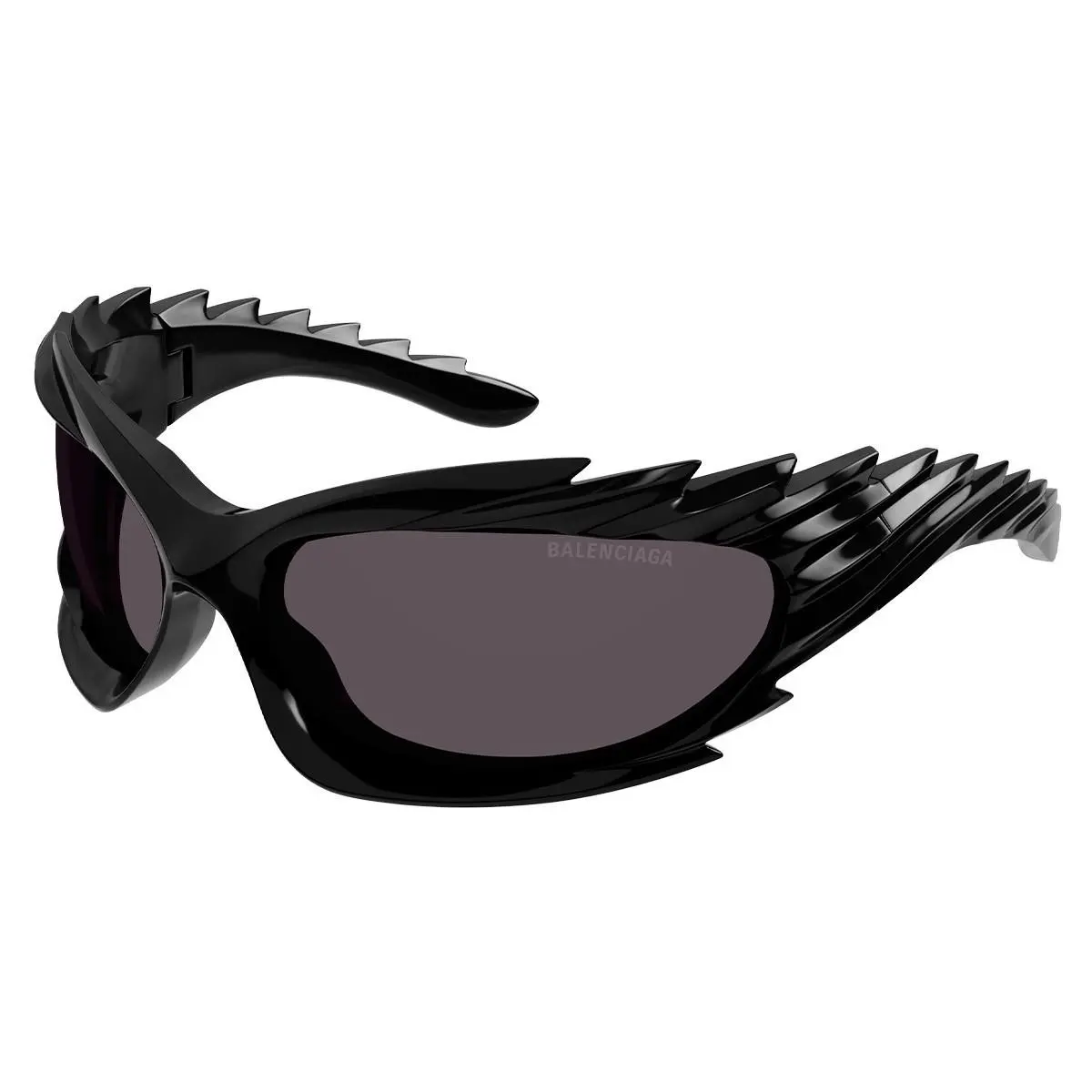 BB0255S Sunglasses – Black Shield – Made in Italy – by Balenciaga