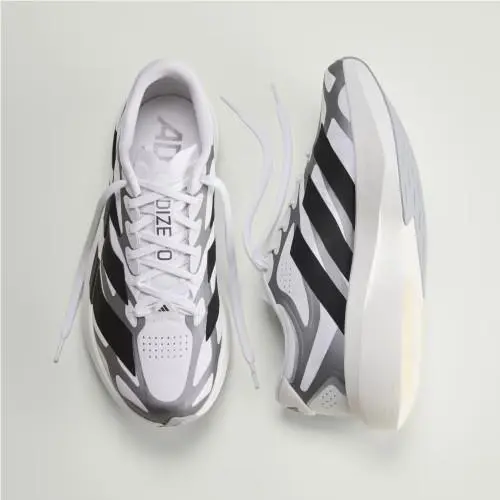 Adidas shoes - Cloud White / Core Black / Iron Metallic 3