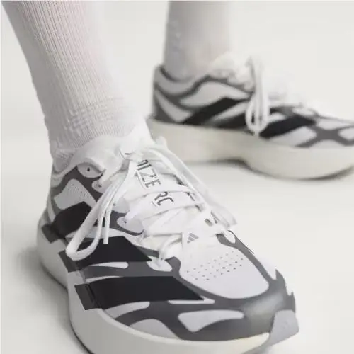 Adidas shoes - Cloud White / Core Black / Iron Metallic 5