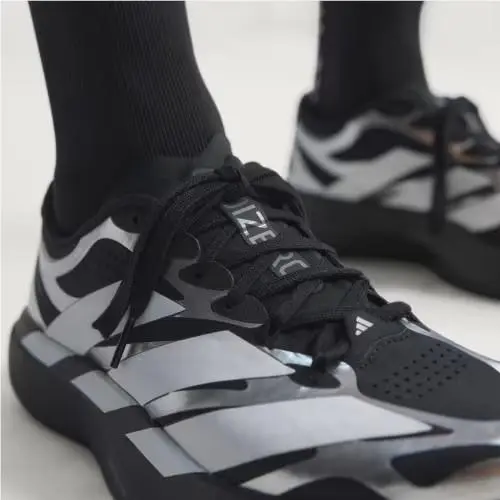 Adidas shoes - Core Black / Cloud White / Iron Metallic 5