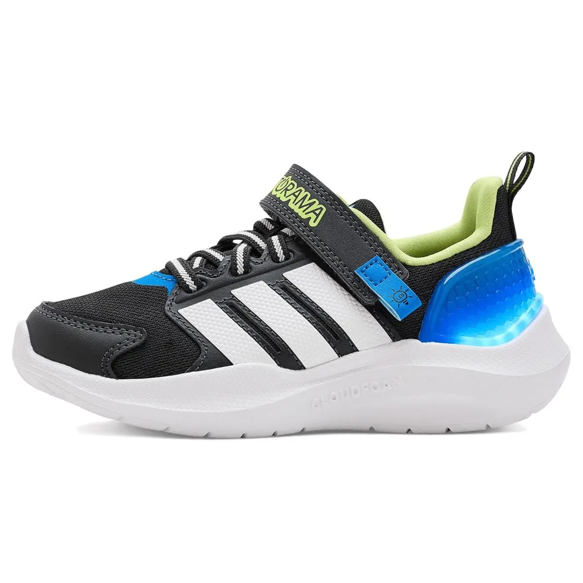 Adidas shoes - Black/White/Lucid Ray Blue 9