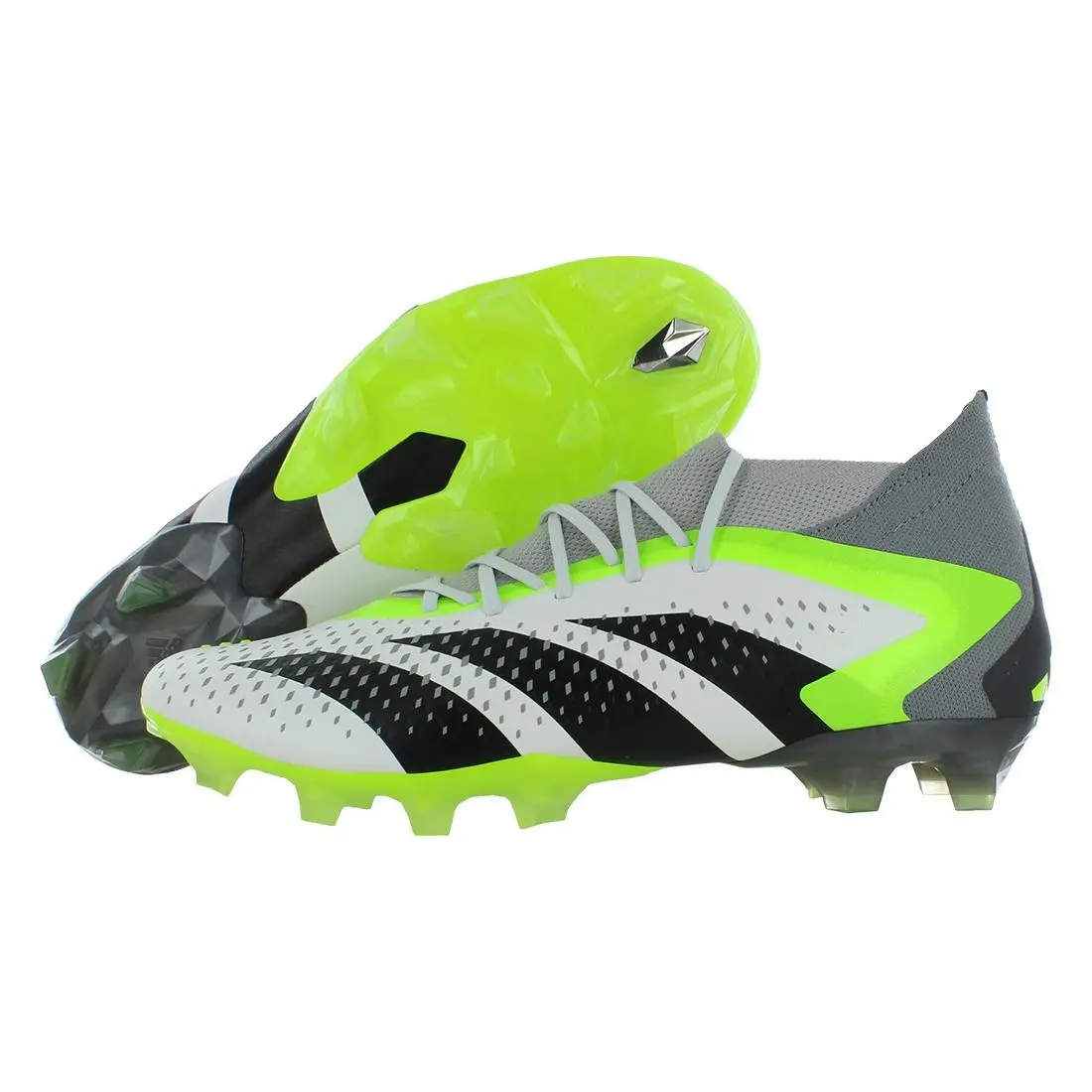 Adidas shoes - Cloud White/Core Black/Lucid Lemon, Main: White 0