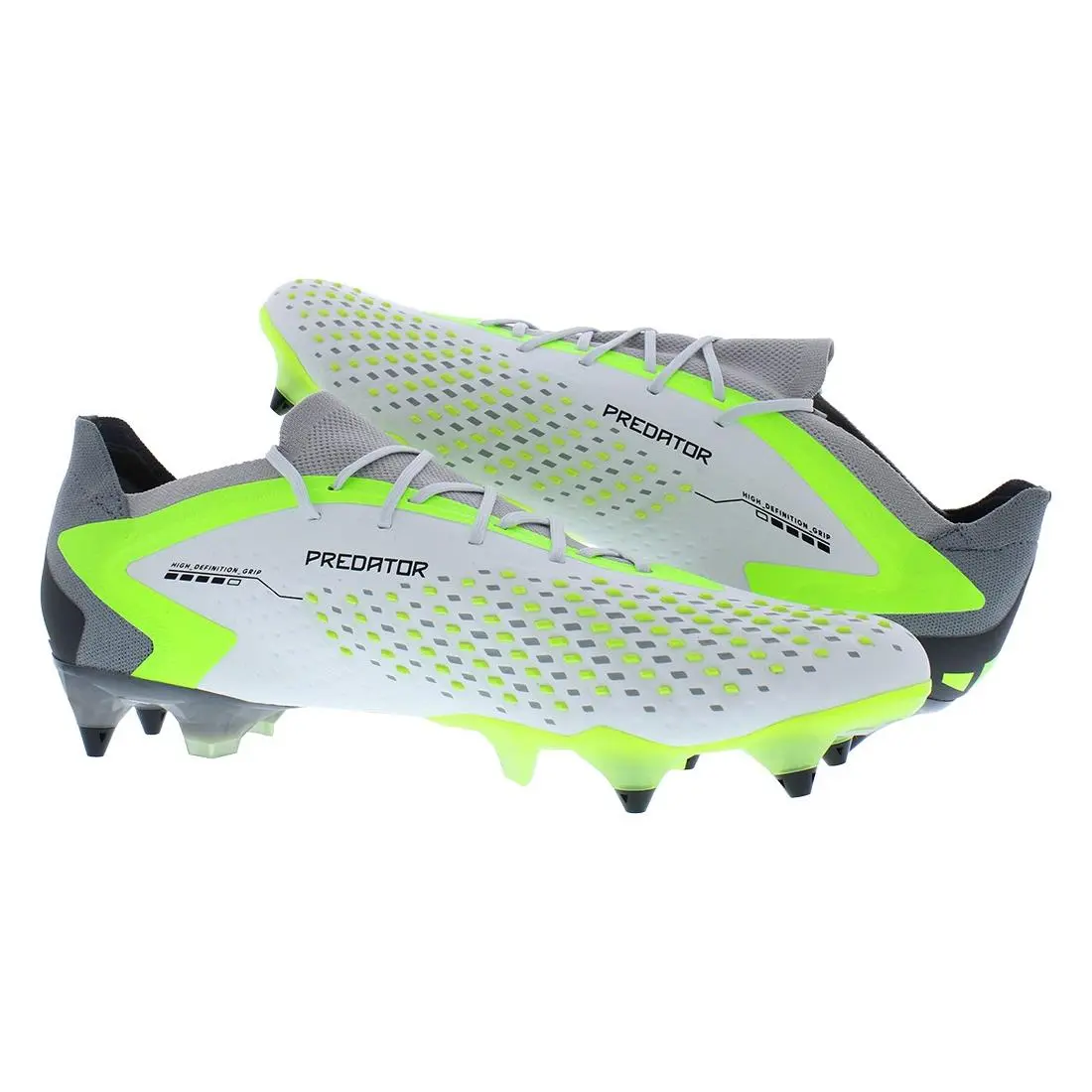 Adidas shoes - Footwear White/Core Black/Lucid Lemon, Main: Green 1