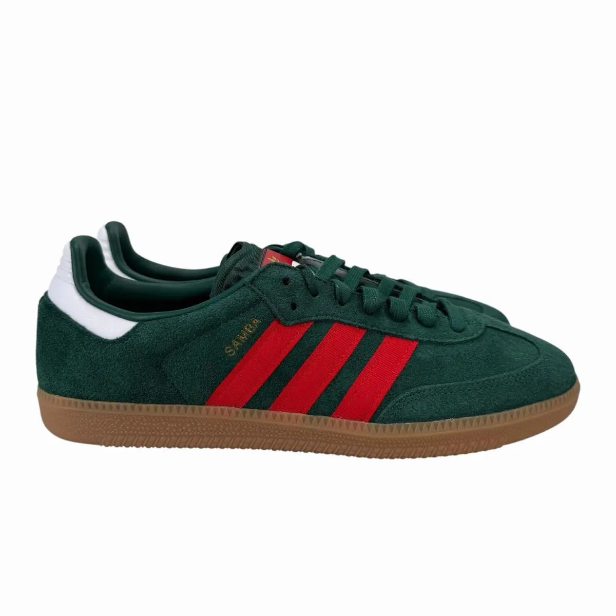Samba OG Fifa World Cup Dark Green Scarlett Gum Shoes IH6829 Mens Sz 8-11 by Adidas